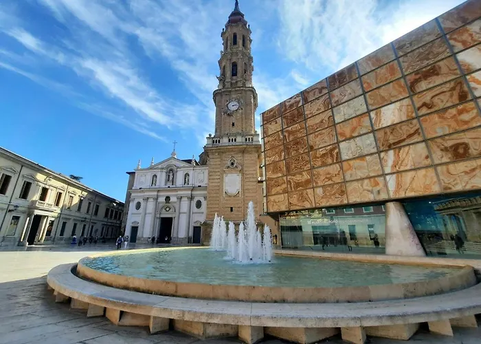 Centro - 2 Min Plaza Del Pilar Appartement